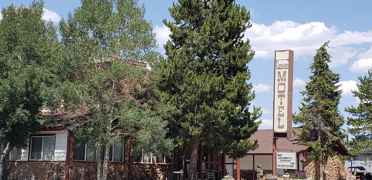 هت سولفور سبرينغز Canyon Motel Near Rocky Mountain National Park المظهر الخارجي الصورة