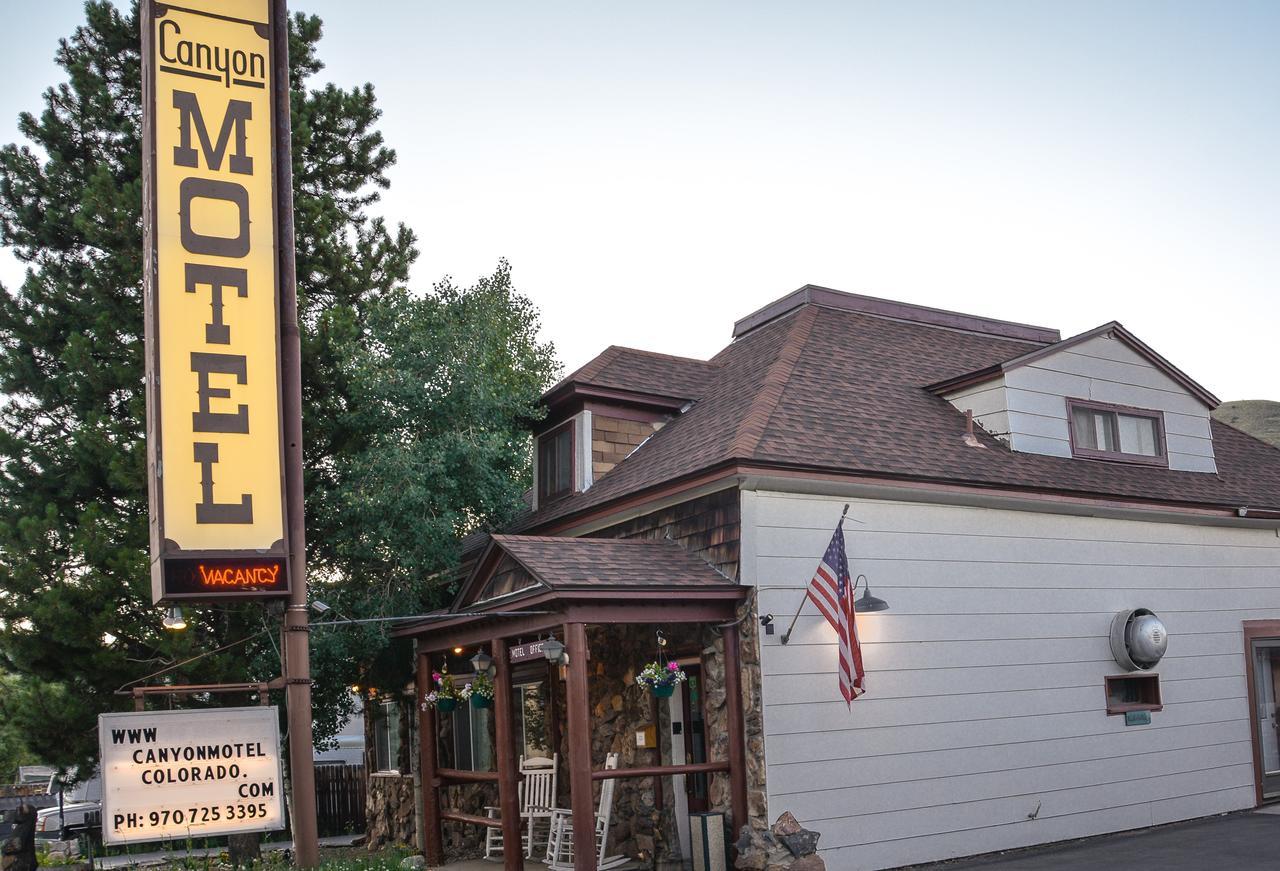 هت سولفور سبرينغز Canyon Motel Near Rocky Mountain National Park المظهر الخارجي الصورة