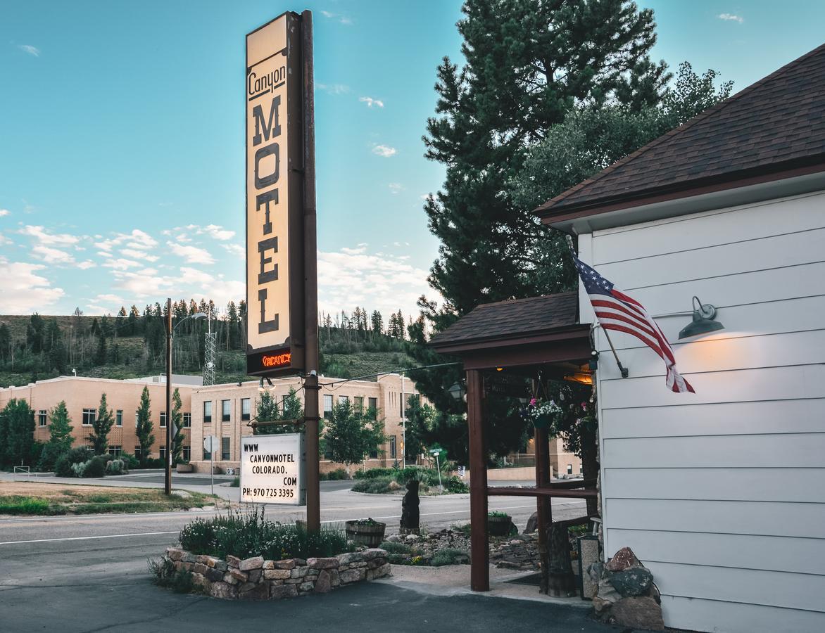 هت سولفور سبرينغز Canyon Motel Near Rocky Mountain National Park المظهر الخارجي الصورة