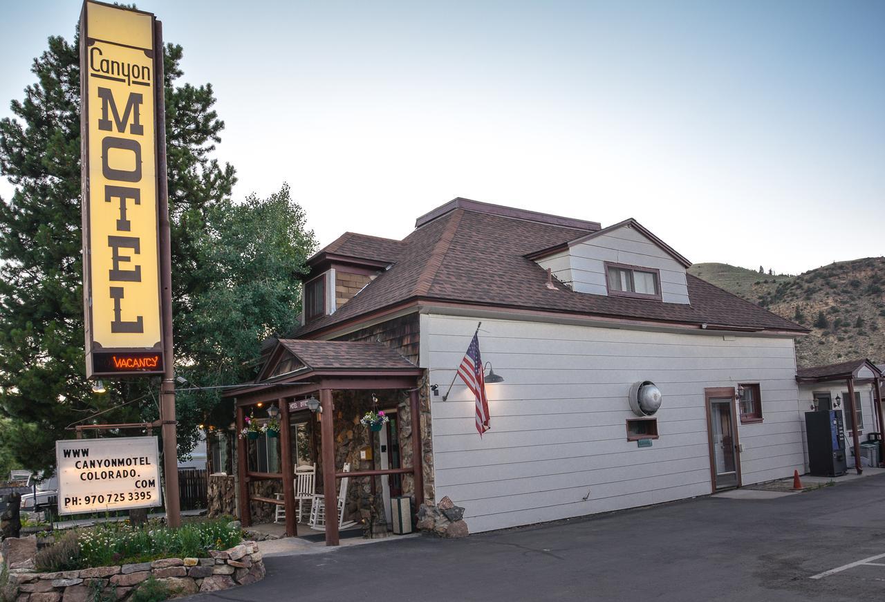 هت سولفور سبرينغز Canyon Motel Near Rocky Mountain National Park المظهر الخارجي الصورة